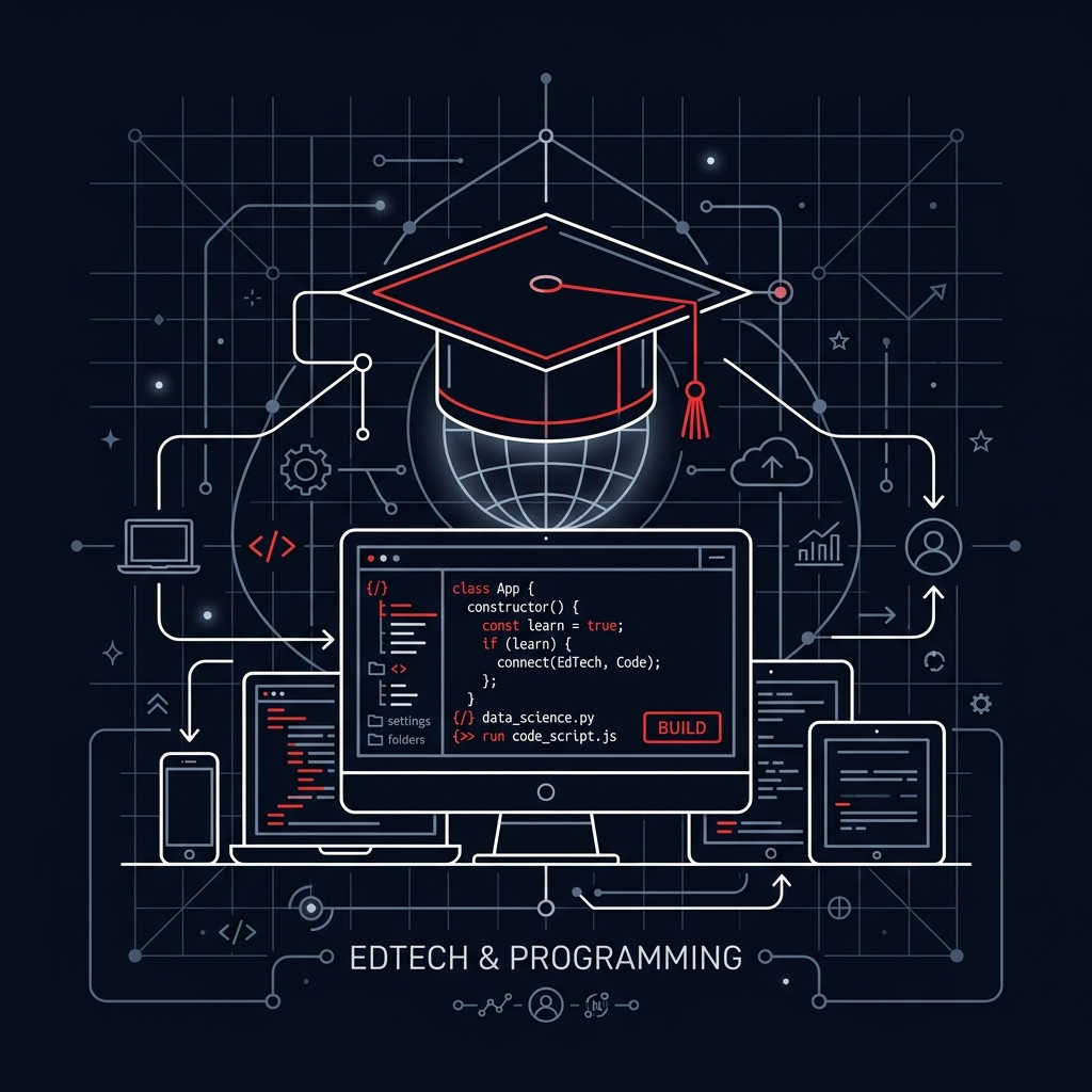 EdTech Blueprint Illustration